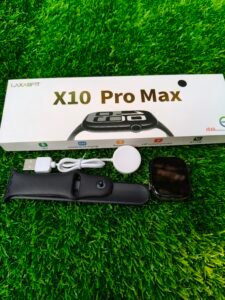 সেম গেটাপ ঘড়ি X10 Pro Max(Amoled Screen)। ভিডিওতে দেখানো একটা বেল্ট একটা কাভার তো পাচ্ছেনি পছন্দ মতো।কম দামে Apple Watch Series 10 এর মজা নিতে আজি ওর্ডার করুণ😍 - Image 2