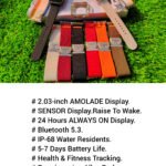 ভিডিও এর ঘড়িটি HK 10 Pro Max Plus।সাথে পাচ্ছেন ভিডিও তে দেখানো প্রিমিয়াম একটা বেল্ট এবং একটা কাভার।